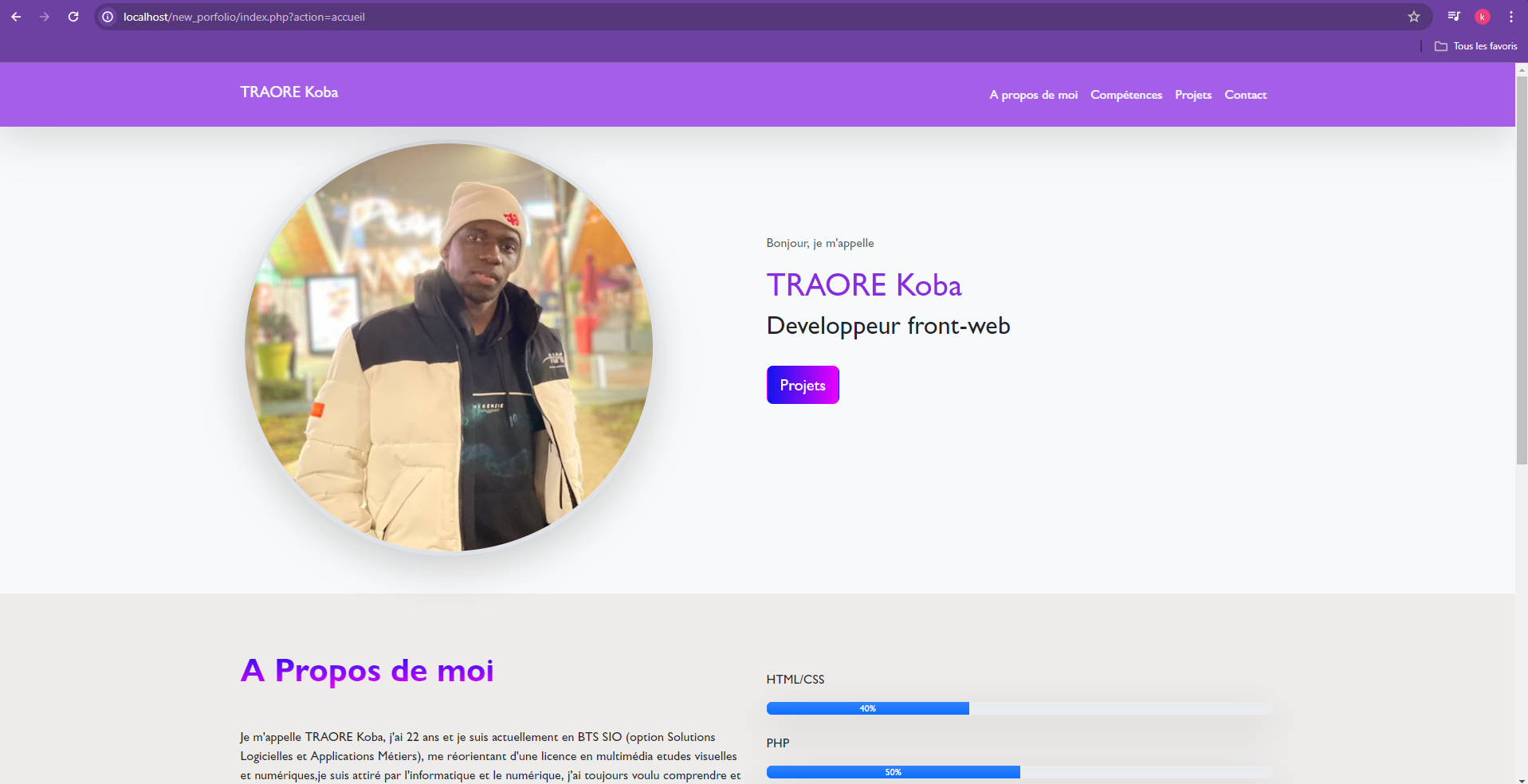 nouveau portfolio